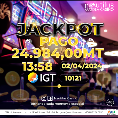 Jackpot slot 24.984,00MT