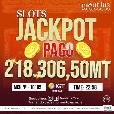 Jackpot slots 218.306.50MT